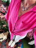 Chemise rose/fushia Astrid