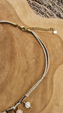 Collier Gaudy beige