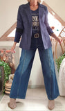 Veste Country bleu jeans
