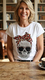 Tee-shirt Skull rouge