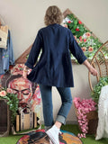 Blouse Josephine bleu marine