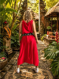 Robe Eva rouge du 38 au 52