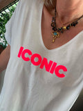 Tee-shirt Iconic blanc