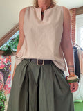 Haut Farah beige