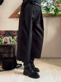 Pantalon Nash noir avec ceinture du 36 au 44