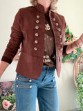 Veste Victoria Chocolat du 36 au 42