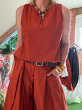 Haut Farah rouille
