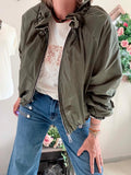 Veste Léonie kaki du 36 au 42