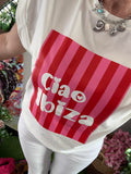 Tee-shirt Ibiza blanc