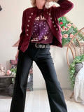 Tee-shirt Lake Mills bordeaux du 36 au 42