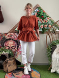 Blouse Murcia Terracotta