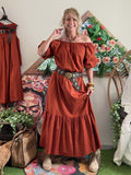 Robe Leslie rouille