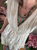 Robe Estelle beige