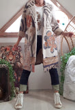 Veste longue Frida pastel