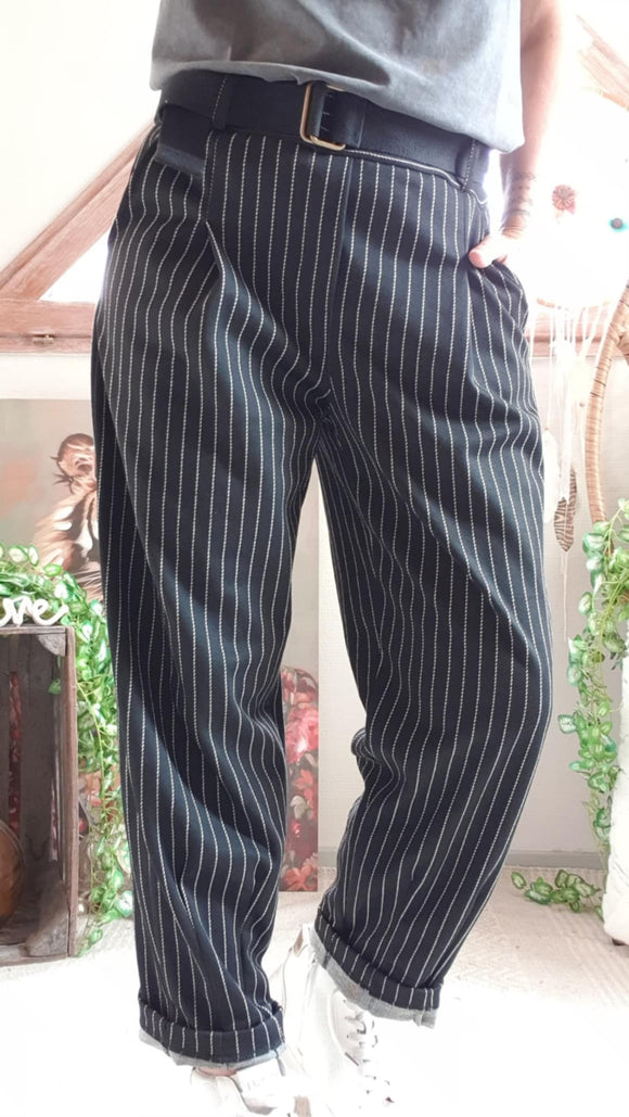 Pantalon Julien avec ceinture