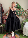Robe Avila noire du 36 au 46