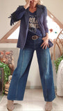 Veste Country bleu jeans