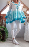 Blouse Symi turquoise