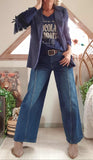 Veste Country bleu jeans