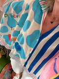 Chemise Aloha asymétrique