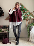 Veste Mila Bordeaux du 36 au 46