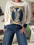 Sweat Zebré du 36 au 42