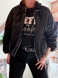 Veste Léonie noire du 36 au 42
