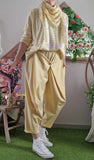 Jogg croisé jaune