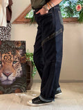 Jeans cargo brut du 34 au 42