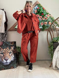 Veste City Terracotta