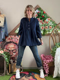 Blouse Josephine bleu marine