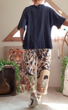 Haut Oversize bleu Star