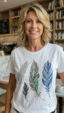 Tee-shirt Plume n1