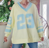 Haut Oversize 23 jaune