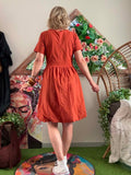 Robe Savana couleur Terracotta