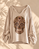 Sweat Oversize CALAVERA beige du 38 au 52