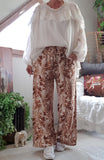 Pantalon Agathe Marron