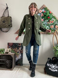 Veste longue MJ kaki du 36 au 42/44
