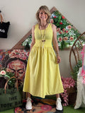 Robe Rosalia  jaune
