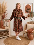Robe Daniella leo terracotta du 38 au 52