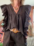 Blouse Tapia chocolat