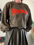 Sweat Bisous kaki du 36 au 44