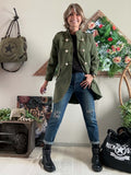 Veste longue MJ kaki du 36 au 42/44