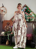 Combinaison Athena beige/choco