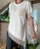 Haut Vanessa dentelle beige