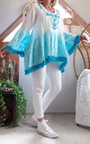 Blouse Symi turquoise