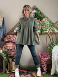 Blouse Josephine kaki