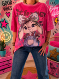 Tee-shirt Ample Bunny rose du 38 au 48