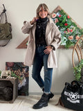 Manteau BLAIR beige du 36 au 42