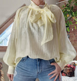 Blouse Nana jaune